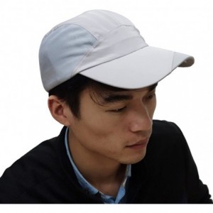 Baseball Caps Men's Women Summer Autumn Outdoor Sport Baseball Hat Running Visor Sun Cap - Grey 1 - CR12DKT38TT $11.86