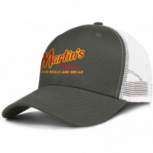 Sun Hats Men's Women's Fitted Adjustable Fits Baseball Cap Martin's-Famous-Potato-Bread-Logo- Snapback Hats Dad Hat - C818Z6C...