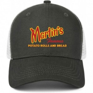 Sun Hats Men's Women's Fitted Adjustable Fits Baseball Cap Martin's-Famous-Potato-Bread-Logo- Snapback Hats Dad Hat - C818Z6C...