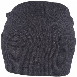 Skullies & Beanies Solid Winter Long Beanie (Comes in Many - Heather Charcoal - CK112JA1S15 $11.17
