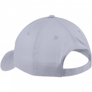 Baseball Caps Port & Company - Six-Panel Twill Cap. CP80 - Silver - C01260ASQAT $9.10