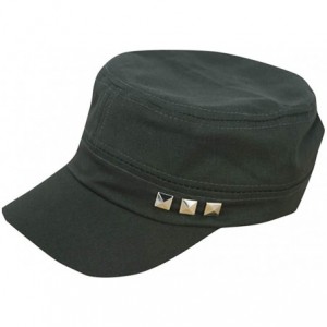 Sun Hats Classic Baseball Cap-Messy High Bun Rivet Military Plain Trucker Dad Hat - Multicolor_3 - CJ18T86E5TW $20.10