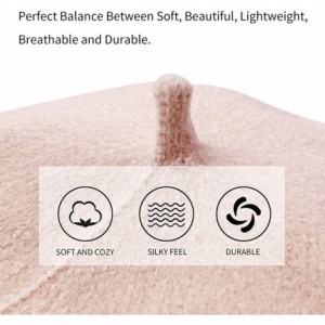 Skullies & Beanies Classic French Crochet Breathable - Pink2 - CF18HAKRRTN $7.29