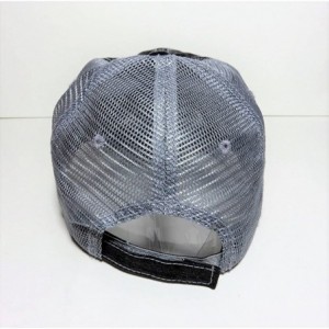 Baseball Caps Moroccan Fabric Texas Patch Vintage Grey Trucker Cap Hat Western - White Patch - C412NU9MH0X $24.69