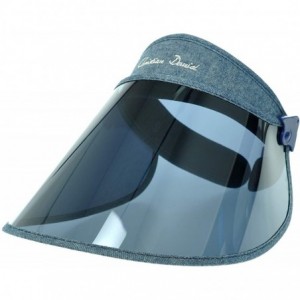 Fedoras Sun Visor Hat Adjustable Headband Solar- Face Shield Wide Brim UV Protection- DHL Express Shipments - C3197CA057K $35.82