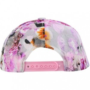 Baseball Caps Womens Sports Running Golf Travel Baesball Sun Flower Floral Cap Hat Caps Hats - Purple - C2182L995UN $10.20