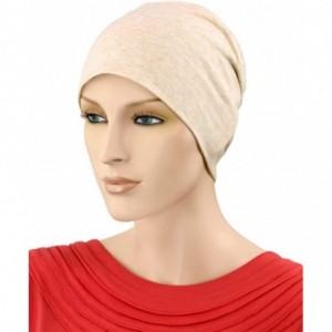 Skullies & Beanies Women's Activity Chemo Cap - Almond - C2126SJXXKH $15.51