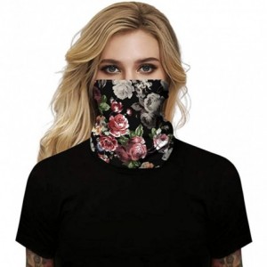 Balaclavas Multifunctional Seamless Face Mask Bandanas Headband Neck Gaiter for Dust-Sun UV Protection - Flower-4 - C5198N8IX...