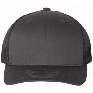 Baseball Caps Trucker Cap - Charcoal/Black - C1188Z0S3OE $21.54