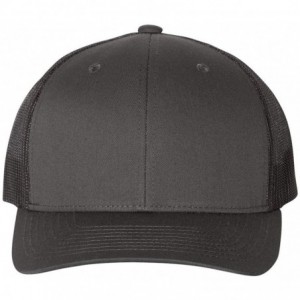 Baseball Caps Trucker Cap - Charcoal/Black - C1188Z0S3OE $11.26