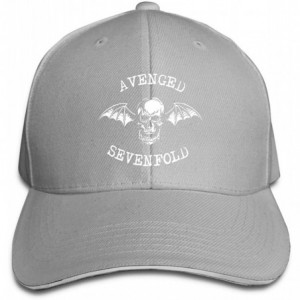 Baseball Caps Avenged Sevenfold Hip Hop Baseball Cap Golf Trucker Baseball Cap Adjustable Peaked Sandwich Hat Black - Gray - ...