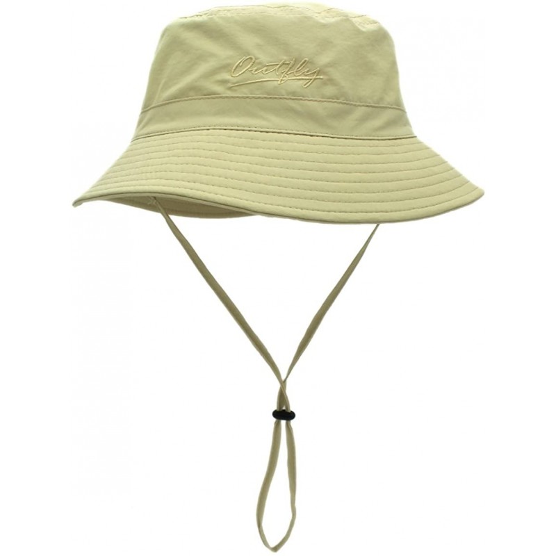 Bucket Hats Womens Bucket Sun Hat UPF 50+ Light Weight Sun Protection Caps - Khaki - CX18C0CGSUA $13.17