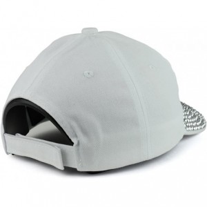 Baseball Caps Baseball MOM Embroidered and Stud Jeweled Bill Unstructured Baseball Cap - White - CI1886CGHE7 $12.25