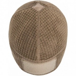 Skullies & Beanies Range Beanie Cap - Grid Fleece - Olive Green - CC18HQENG9S $27.70