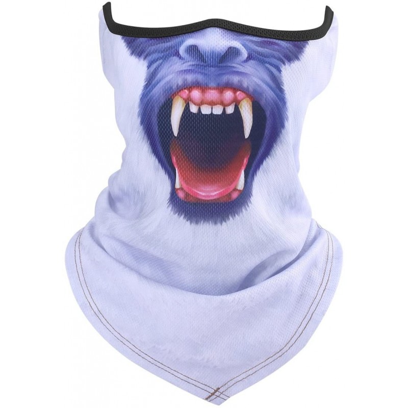 Balaclavas Unisex 3D Prints Animal Pattern Half Face Mask Neck Gaiter Warmer Scarf for Outdoor Sports - A06 - CM186R9TDN0 $9.71