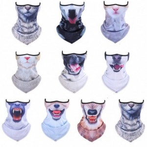Balaclavas Unisex 3D Prints Animal Pattern Half Face Mask Neck Gaiter Warmer Scarf for Outdoor Sports - A06 - CM186R9TDN0 $9.71