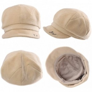 Newsboy Caps Women's Newsboy - 89095beige - C818AQ959G4 $23.56