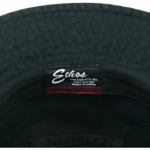 Bucket Hats Unisex Washed Cotton Bucket Hat Summer Outdoor Cap - (1. Bucket Classic) Black - C511JEB19K3 $11.33
