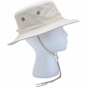 Baseball Caps Classic Cotton Hat with Wind Lanyard- Stone- UPF 50+ Maximum Sun Protection- Style 4471ST - Stone - CY112H0HBCD...
