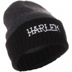 Skullies & Beanies Unisex USA Cities Knit Hat Cap Beanie - Harlem - CQ12NGGK1RY $23.17