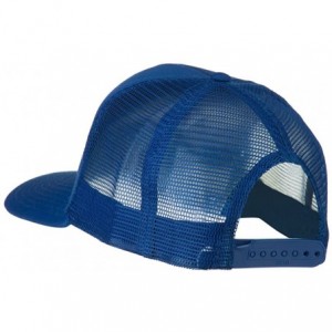 Baseball Caps 82nd Airborne Military Patched Mesh Cap - Royal - C511Q3SPCWV $24.03