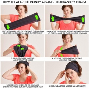 Headbands Mens Womens Elastic Bandana Headband Japanese Long Hair Dreads Head Wrap - Vivid Orange - CO189MSEX45 $15.11