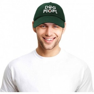 Baseball Caps Dog Mom Baseball Cap Women's Hats Dad Hat - Dark Green - C218K6TZK30 $9.17