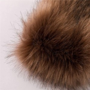Cold Weather Headbands Womens Faux Fur Headband Winter Earwarmer Earmuff Hat Ski - Deep Khaki - CG12O1RQ6L9 $10.16