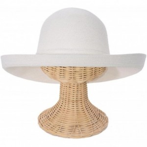 Sun Hats Women's Classic Large Brim Hat - One Size - Toast - C9112O5J6GZ $30.14