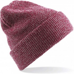 Skullies & Beanies Heritage Beanie - Heather Burgundy - C811JRXGHBT $7.06