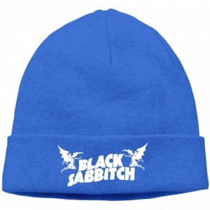 Skullies & Beanies Mens & Womens Black Sabbath Skull Beanie Hats Winter Knitted Caps Soft Warm Ski Hat Black - Blue - CF18KZ6...