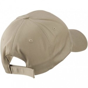 Baseball Caps Halloween Skeleton Skull Embroidered Cap - Khaki - CF11GZAKMBR $25.53