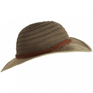 Sun Hats Boardwalk Sun Hat - Walnut / Lt Khaki - C611JSSWJ1Z $46.98