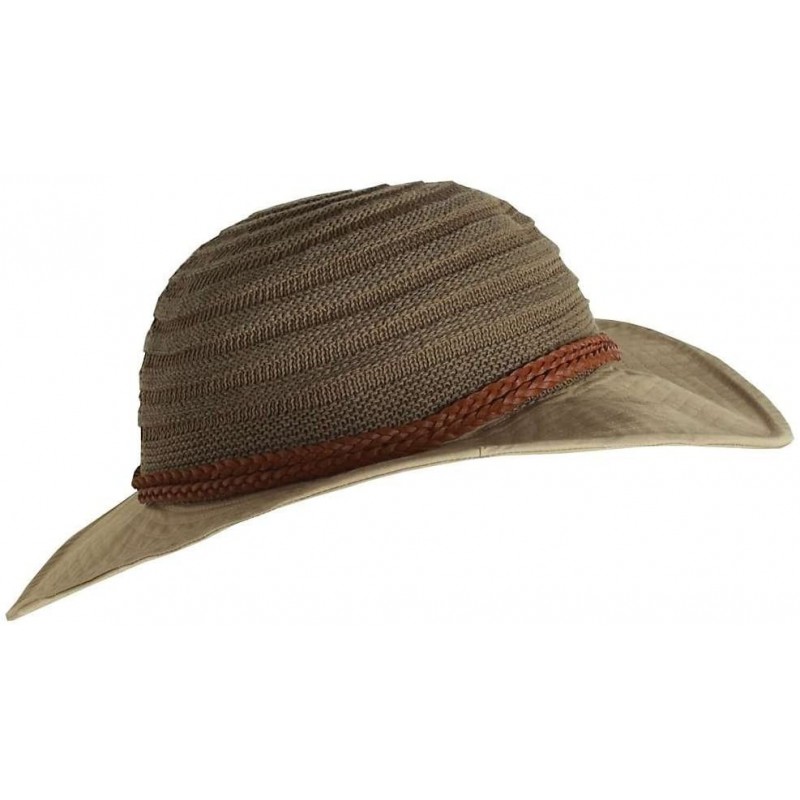 Sun Hats Boardwalk Sun Hat - Walnut / Lt Khaki - C611JSSWJ1Z $28.44