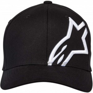 Skullies & Beanies Men's Corp Shift 2 Flexfit Hat - Corp Shift 2 Black/White - CN11947N6KX $30.14