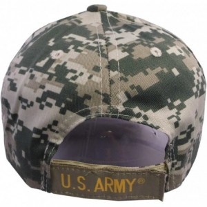 Baseball Caps US Army Vietnam Veteran US Flag Bill Official Licensed Military Baseball Cap - Dig Camo - CL186AGS3IU $19.68