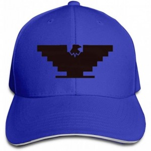 Baseball Caps Unisex Baseball Cap Aztlan Huelga Bird Dad Hat Adjustable - Blue - CP18X075DI5 $24.31