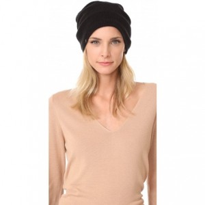 Sun Hats Women's Barca Slouchy Fleece Lined Hat - Black - C911LSW8LQV $47.07