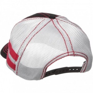 Baseball Caps Men's Black Red Soft Mesh - Black/Red - CC12JN12T61 $22.71