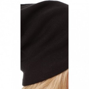 Sun Hats Women's Barca Slouchy Fleece Lined Hat - Black - C911LSW8LQV $47.07