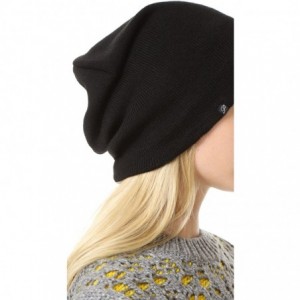 Sun Hats Women's Barca Slouchy Fleece Lined Hat - Black - C911LSW8LQV $47.07