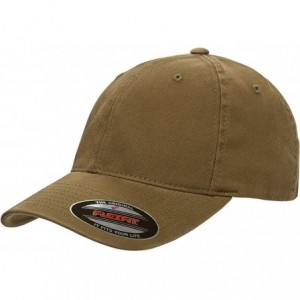 Baseball Caps Flexfit Garment Washed Cotton Dad Hat - Low Profile- Stretch Flex Fit Ballcap w/Hat Liner - Loden - CT18EXEI8NO...