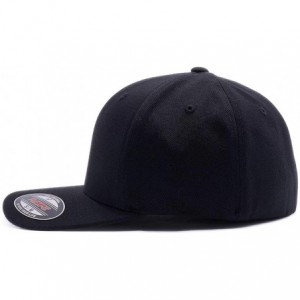 Baseball Caps USA State MAP with Flag Hats. Embroidered. 6277 Flexfit Wooly Combed Baseball Cap - Black - CH18DKA29CQ $17.26