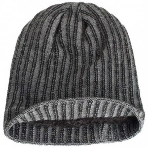 Skullies & Beanies Women's Solid Color Wool Knit Hats Earmuffs Parent-Child Caps - Gray6 - CW18I6ALLT4 $18.46
