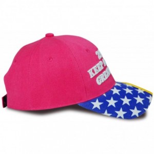 Baseball Caps America Camouflage Baseball Embroidery Snapback - Pink - CZ1966O4TNC $18.65