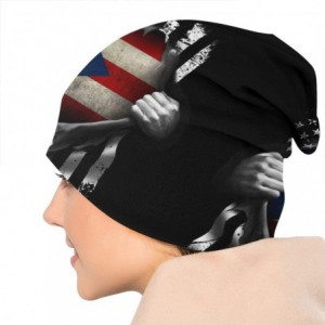 Skullies & Beanies Unisex Beanie Puerto American Winter - CZ18A87RIRQ $27.16