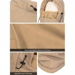 Balaclavas Winter Warmer Wind Resistant Mask Face Hood Haevy Balaclava Unisex - 02_beige - CU18KR6W9M7 $9.61