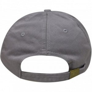 Baseball Caps Cherry Blossom Cotton Baseball Cap - Light Grey - CZ182DWIHHC $15.06