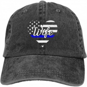 Baseball Caps Women's Mom Wife American Flag Baseball Caps Vintage Adjustable Dad Hat - Wife - C1192U87ZAW $7.92