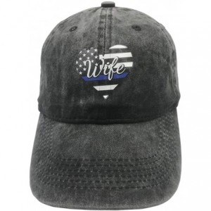 Baseball Caps Women's Mom Wife American Flag Baseball Caps Vintage Adjustable Dad Hat - Wife - C1192U87ZAW $7.92